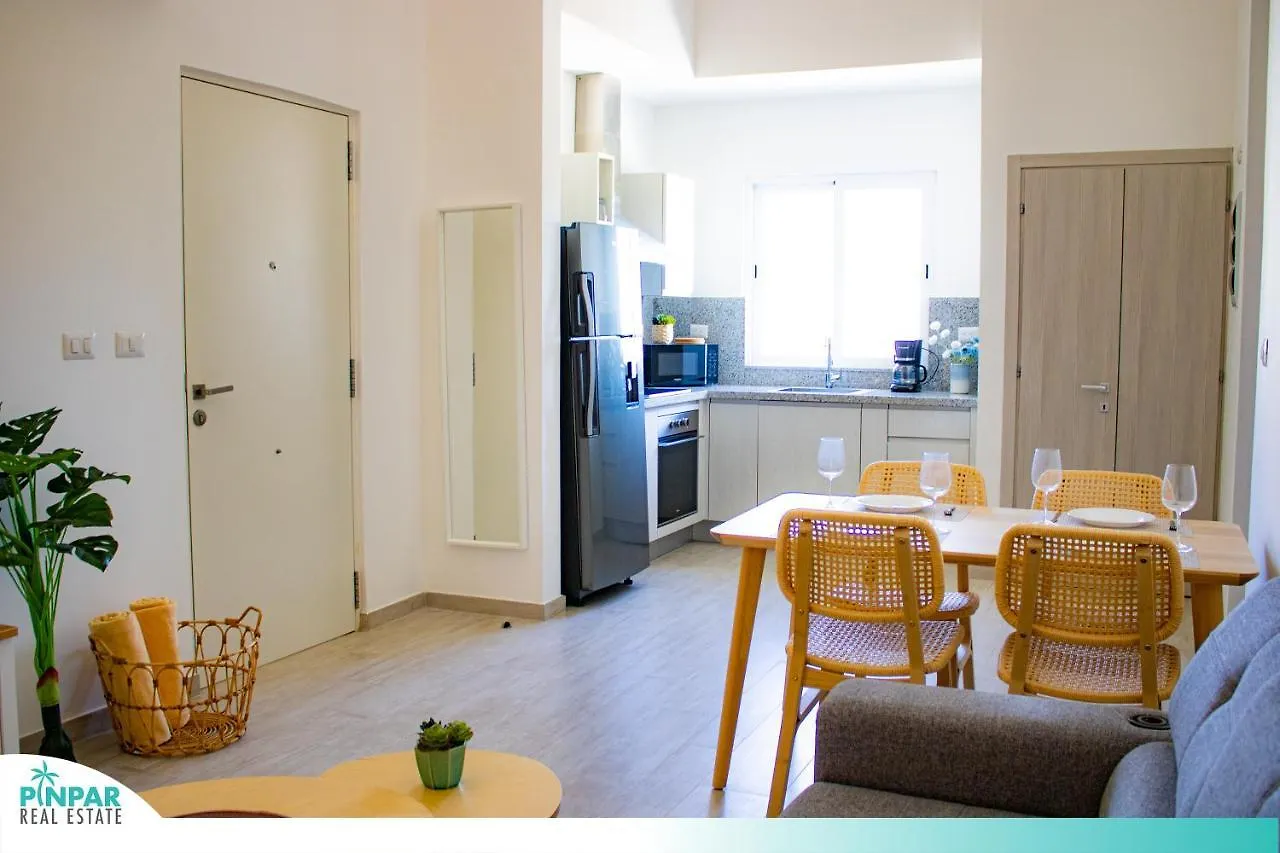 Deluxe Condo/1Br-1Bt/Close To Beach/Pool View Punta Cana Apartment